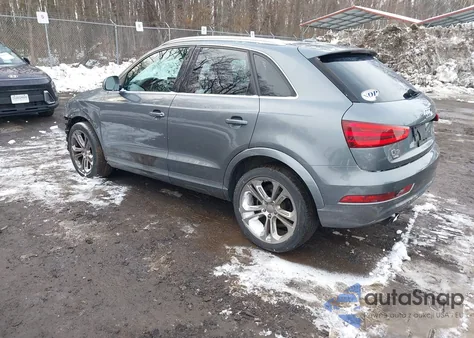 2015 Audi Q3 Premium Plus from USA, damaged, VIN WA1EFCFS8FR005511